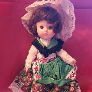 Vintage Vogue Ginny Ireland doll.  1977.  Made in Hong Kong.